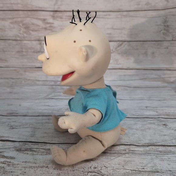 Vtg 1997 Mattel Nickelodeon Rugrats Plush Talking Tommy Pickles - Picture 4 of 9